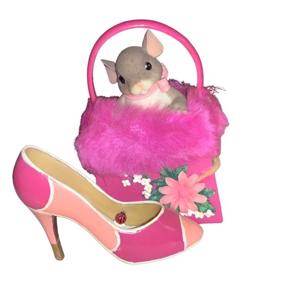 Charming Tails I Love Your Style Limited Special Edition Retired Fitz and Floyd - Picture 1 of 14